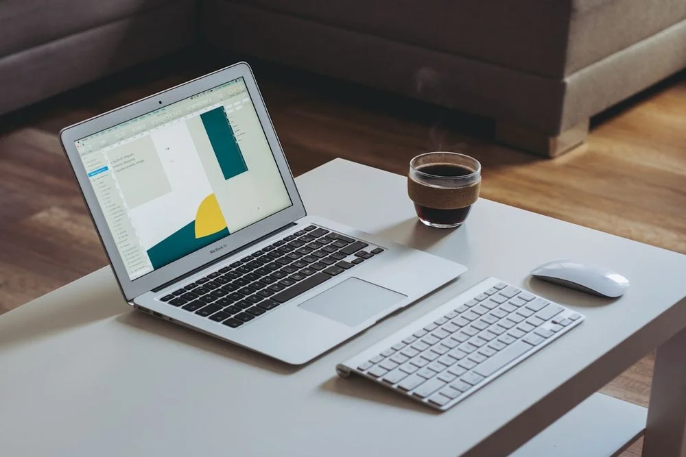 Minimalist clean workspace