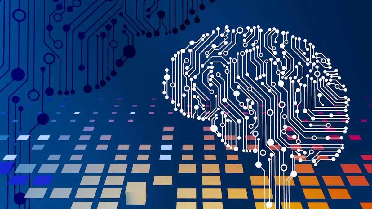 Konsep teknologi AI untuk pekerjaan freelance