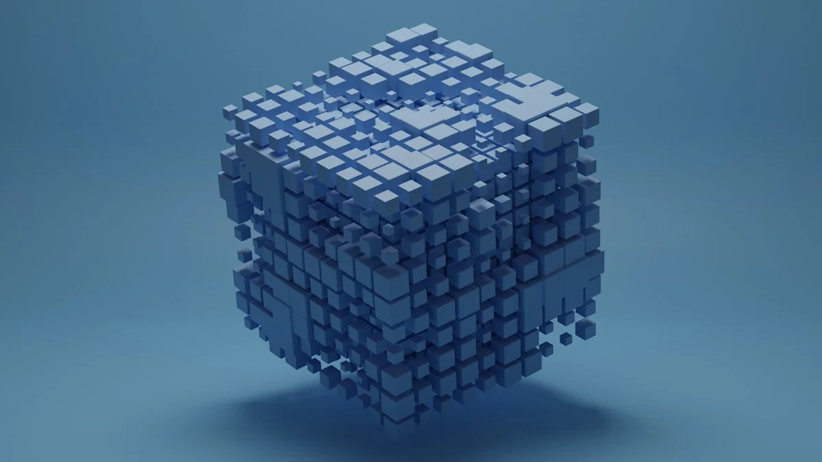 Render 3D abstrak karya 3darts renders