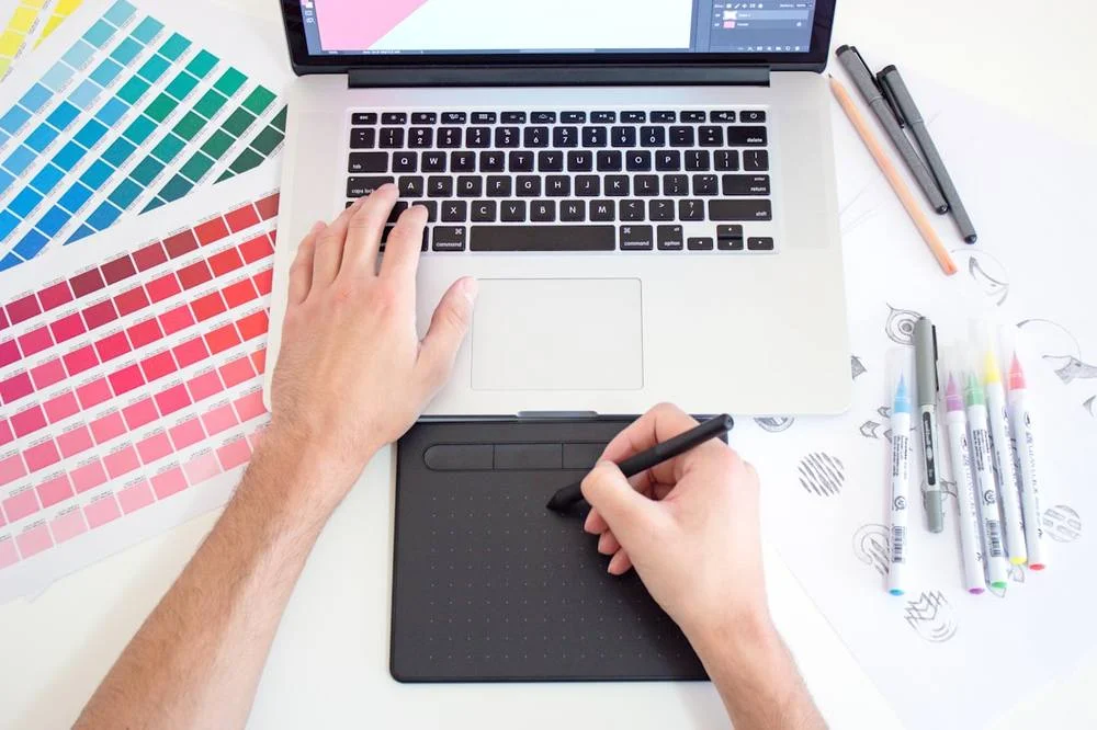 Creative design on Macbook