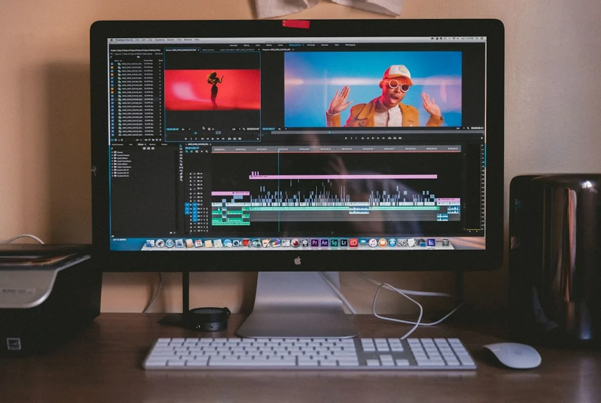 Workspace dengan komputer
